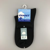 GIANT舒適棉襪- 黑